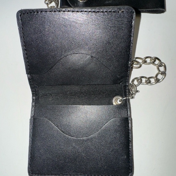Men Leather Card Holder That Attaches To Belt . - Picture 4 of 4